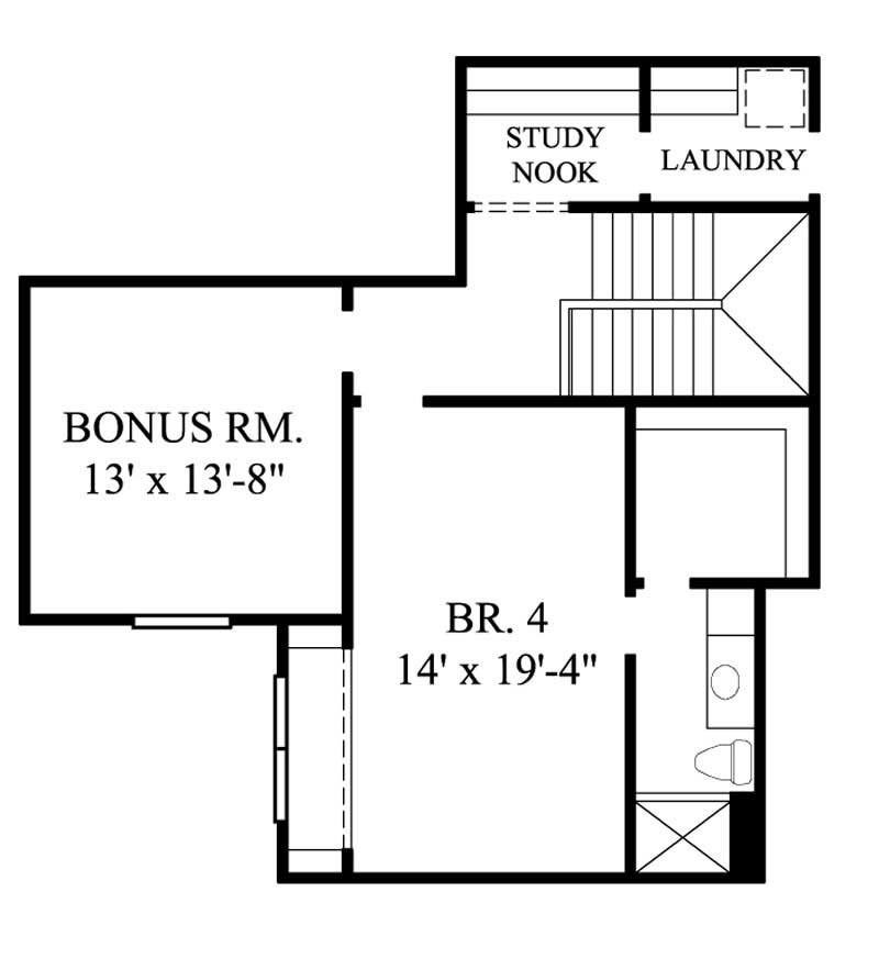 SECOND FLOOR PLAN