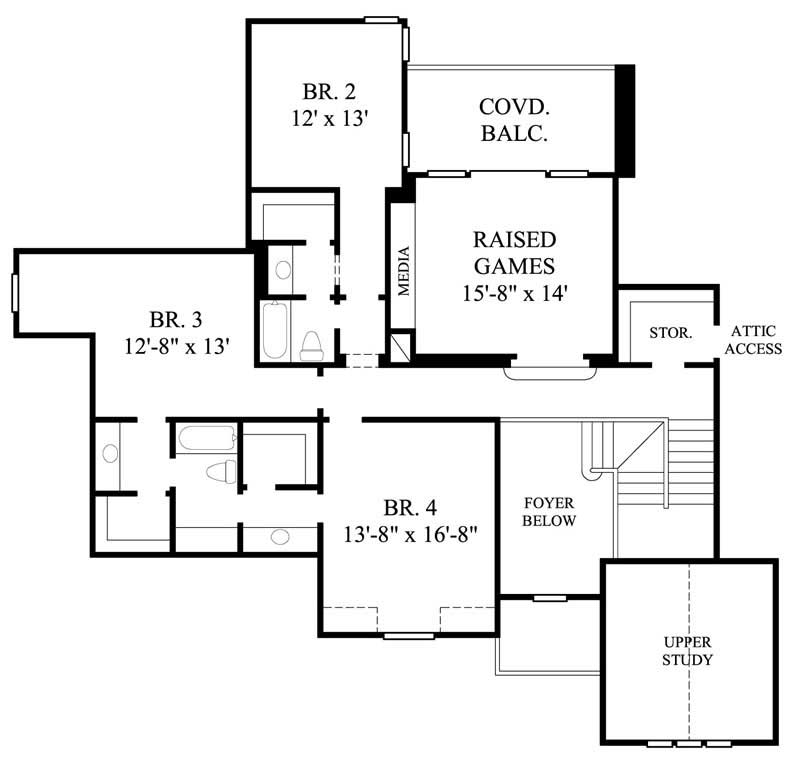 SECOND FLOOR PLAN