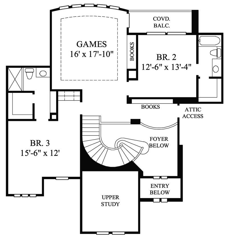 SECOND FLOOR PLAN