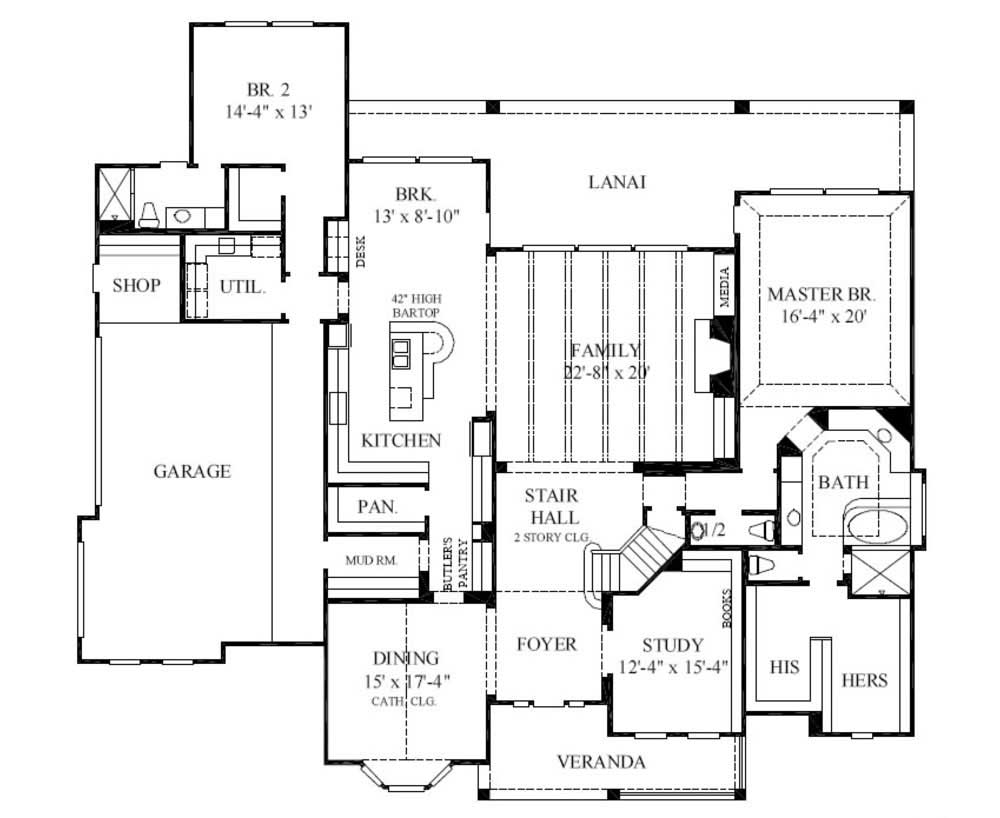 Floor Plan First Story