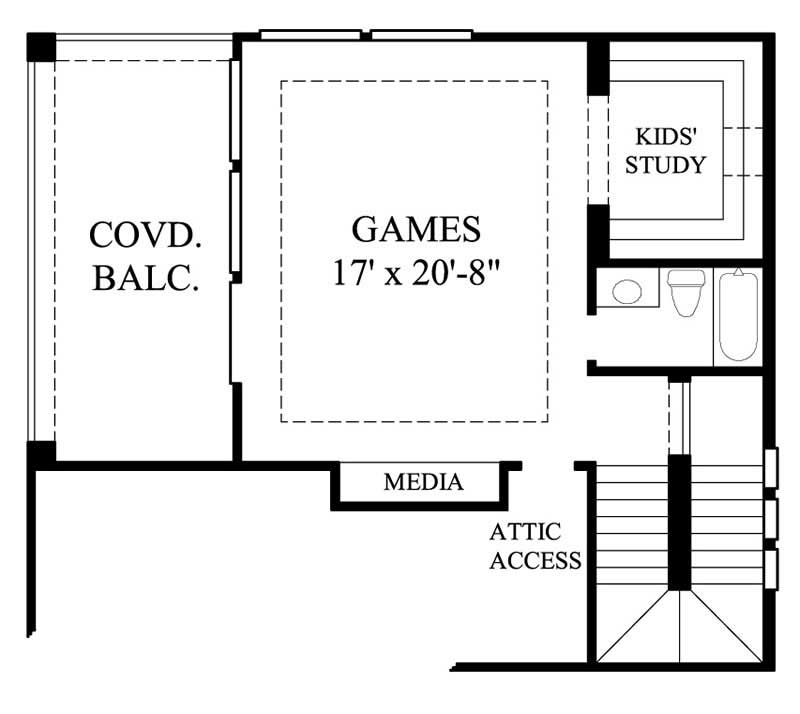 FLOOR PLAN SECOND STORY
