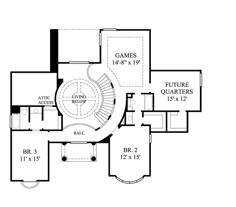 FLOOR PLAN SECOND STORY