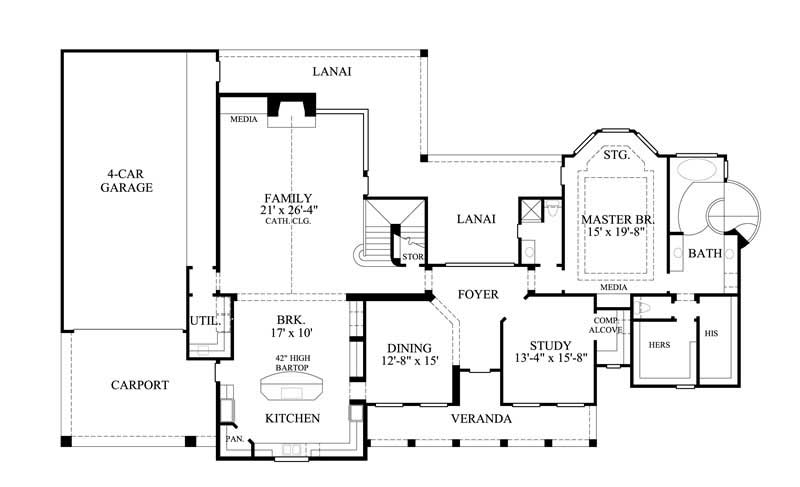 FLOOR PLAN FIRST STORY