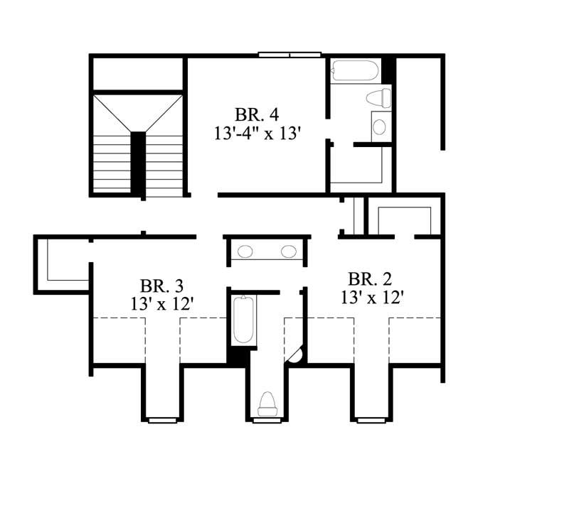 FLOOR PLAN SECOND STORY
