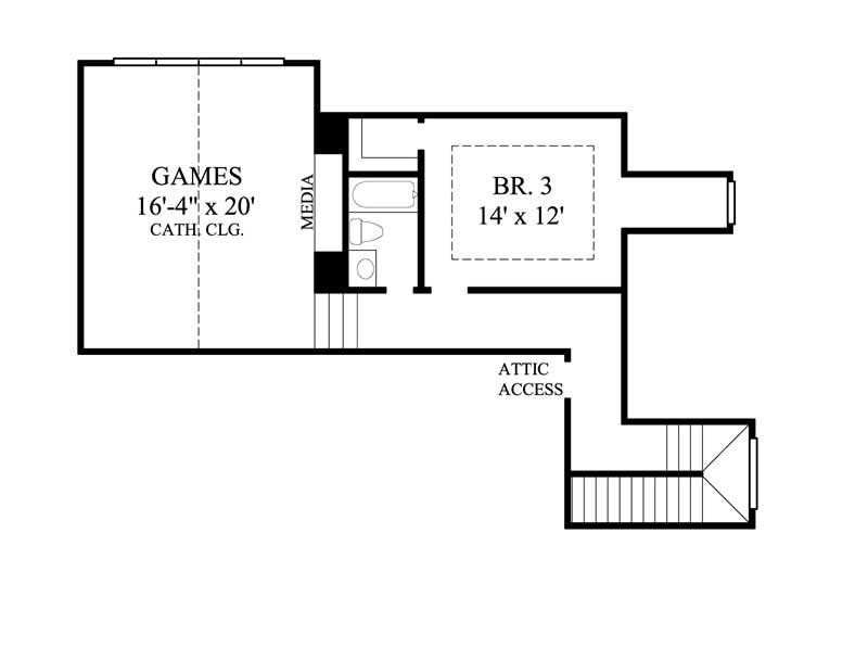 FLOOR PLAN SECOND STORY