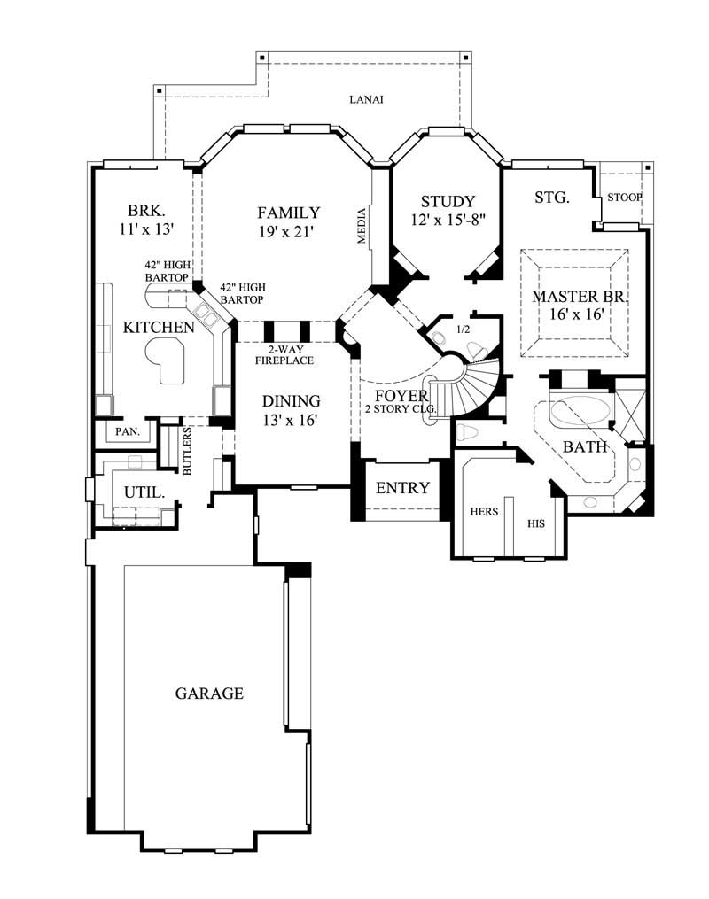 FLOOR PLAN FIRST STORY