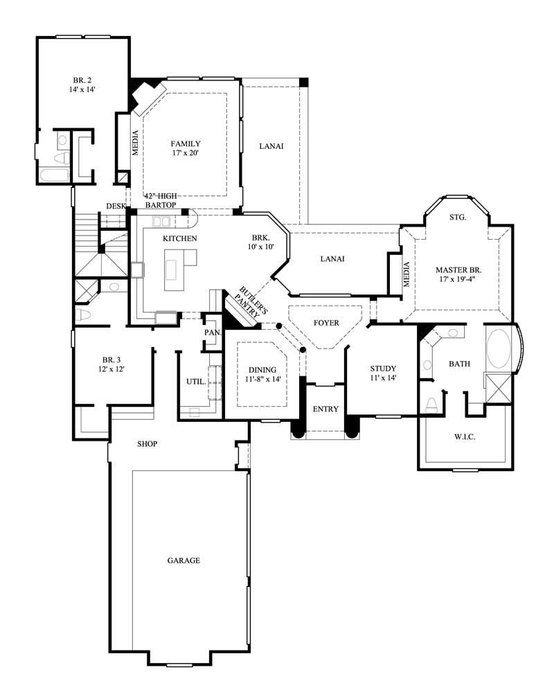 FLOOR PLAN FIRST STORY
