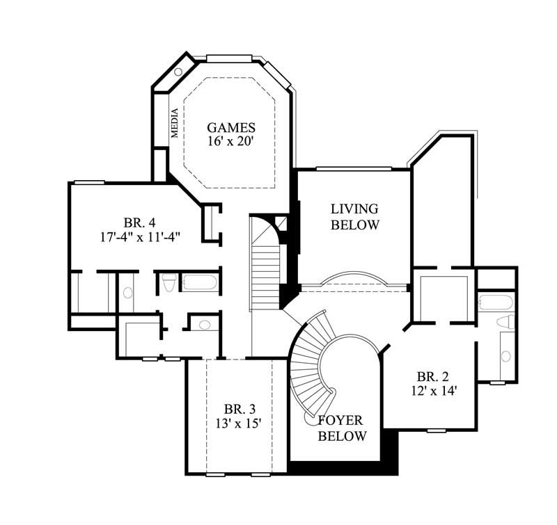 FLOOR PLAN SECOND STORY