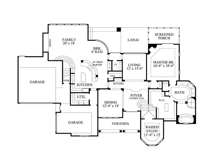 FLOOR PLAN FIRST STORY