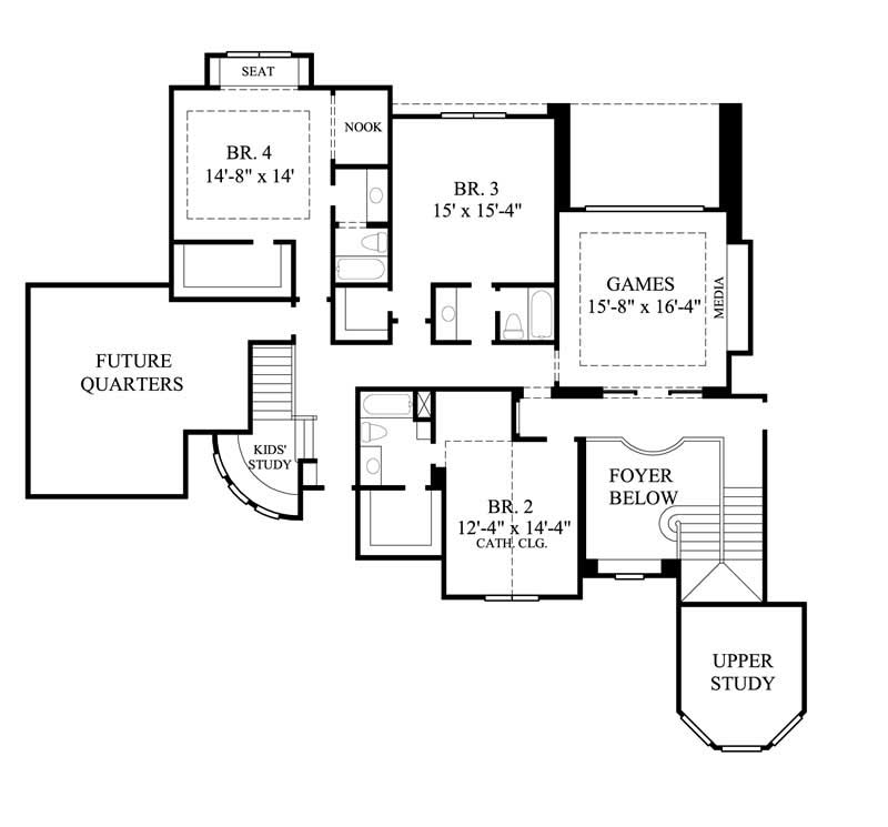 FLOOR PLAN SECOND STORY