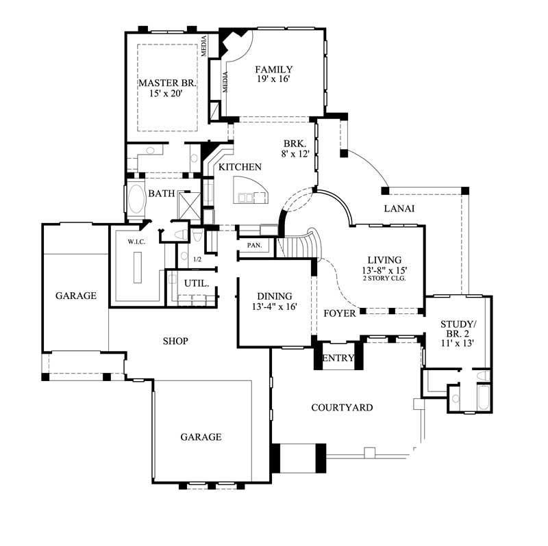 FLOOR PLAN FIRST STORY