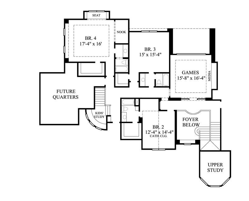 FLOOR PLAN SECOND STORY