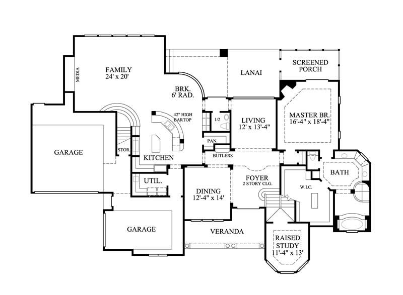 FLOOR PLAN FIRST STORY