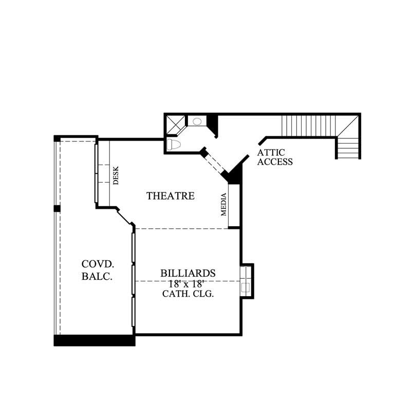 FLOOR PLAN SECOND STORY