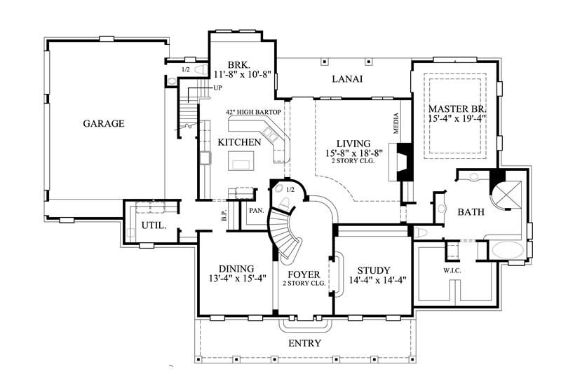 FLOOR PLAN FIRST STORY