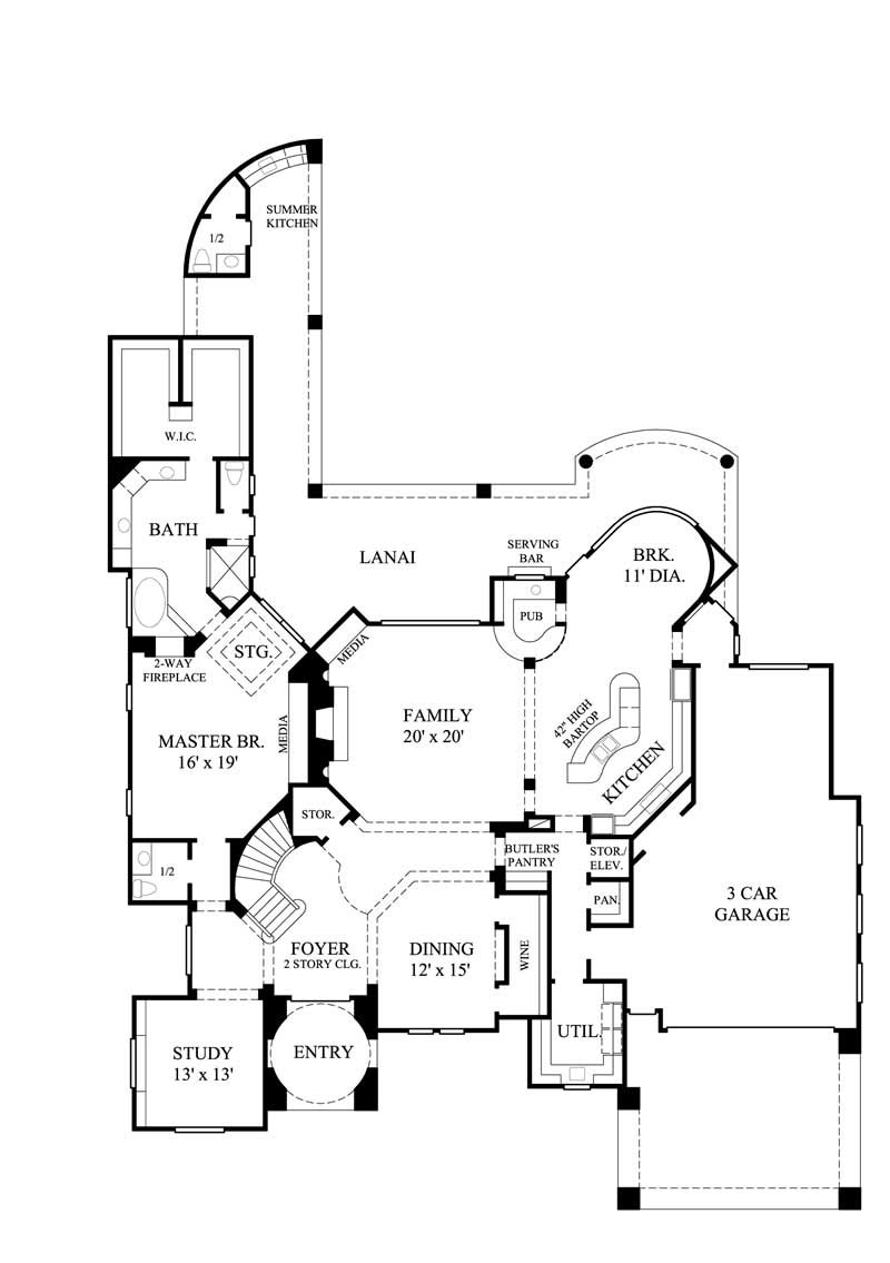 FLOOR PLAN FIRST STORY