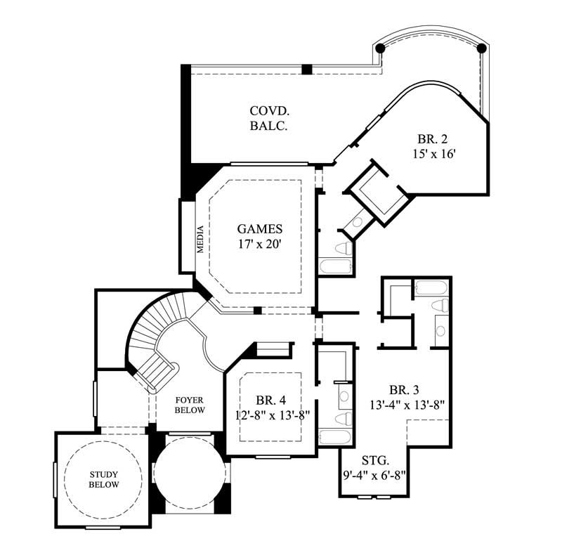 FLOOR PLAN SECOND STORY
