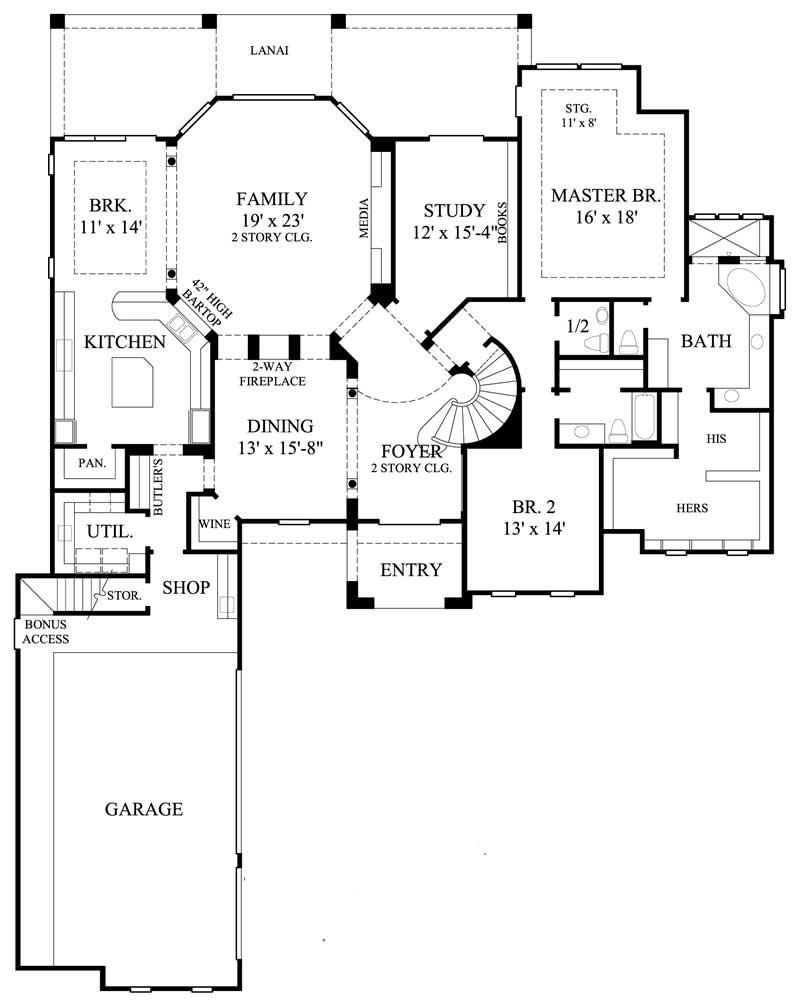 FLOOR PLAN FIRST STORY