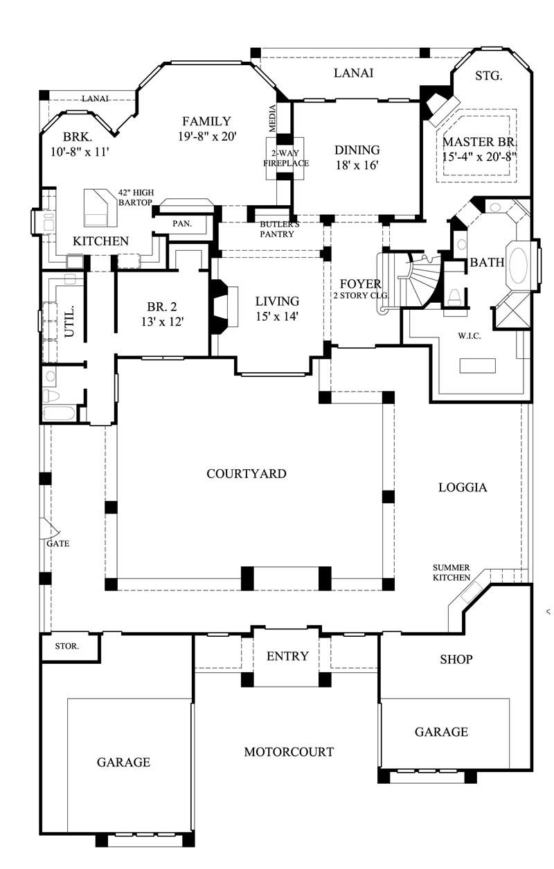 FLOOR PLAN FIRST STORY