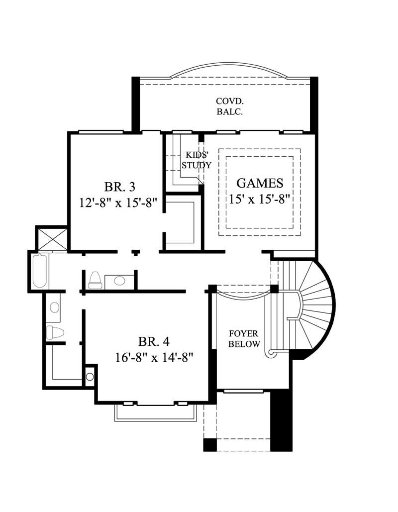 FLOOR PLAN SECOND STORY