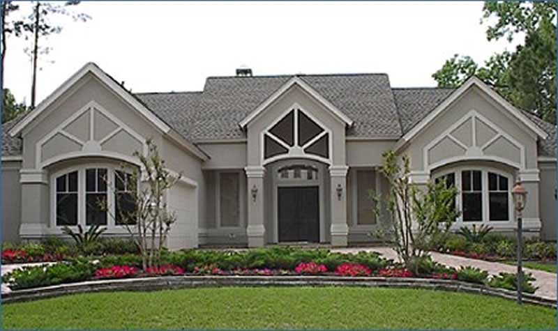 4-Bedroom, 3997 Sq Ft Craftsman House Plan - 134-1190 - Front Exterior