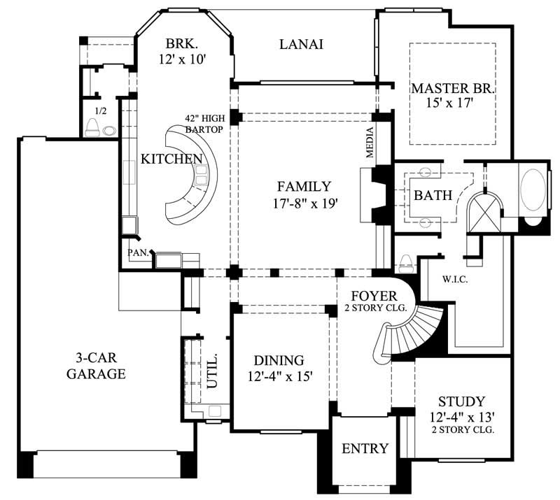 FLOOR PLAN FIRST STORY