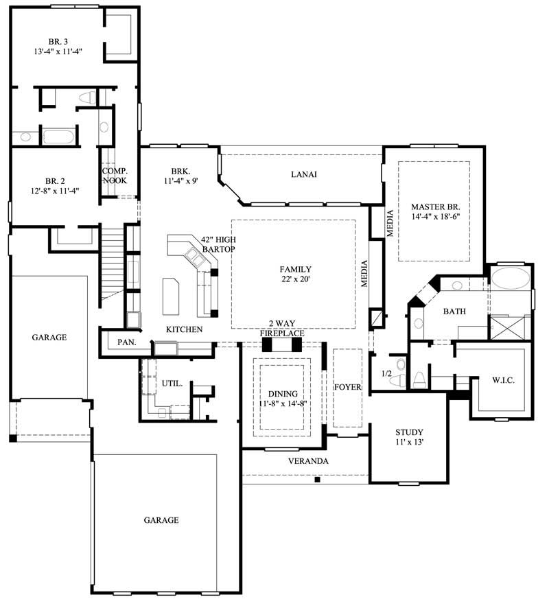 FLOOR PLAN FIRST STORY