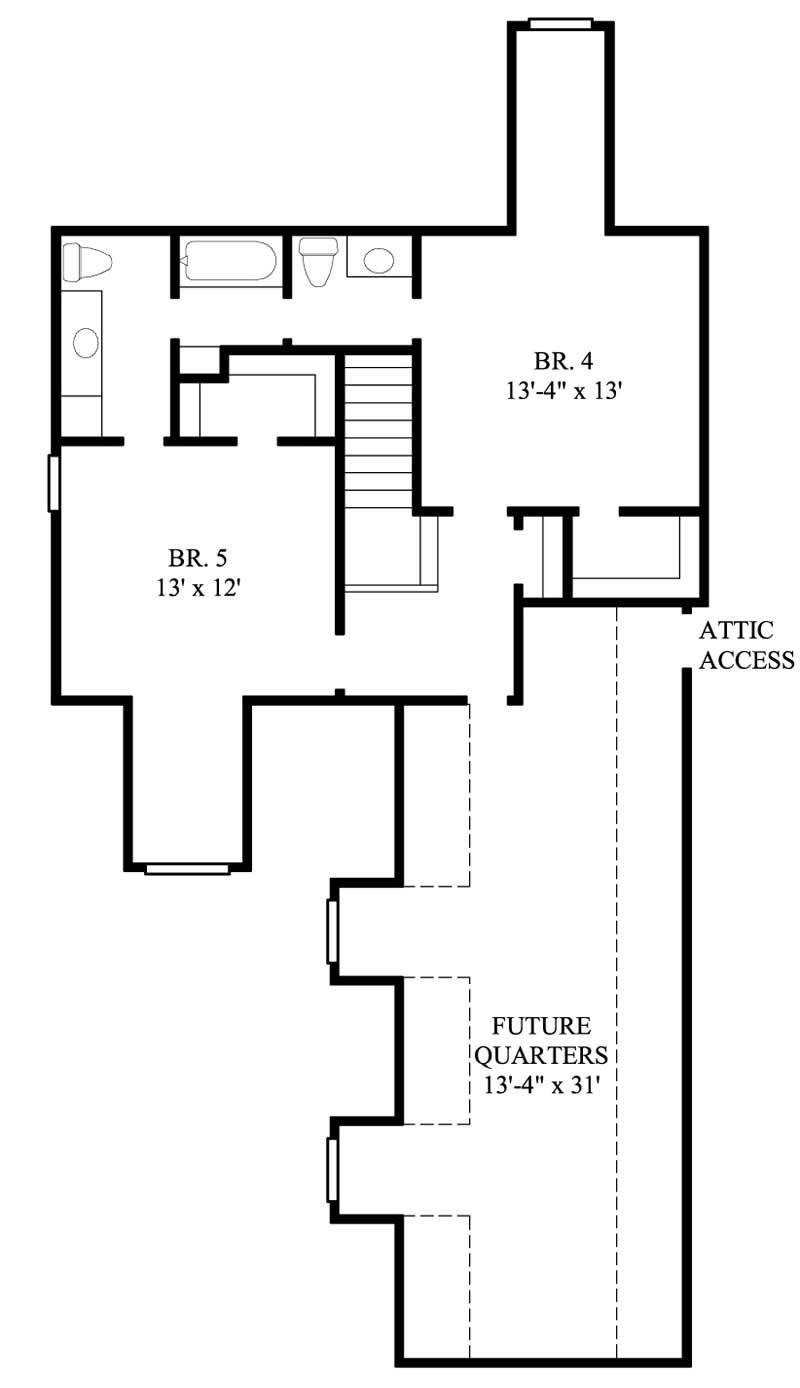 FLOOR PLAN SECOND STORY
