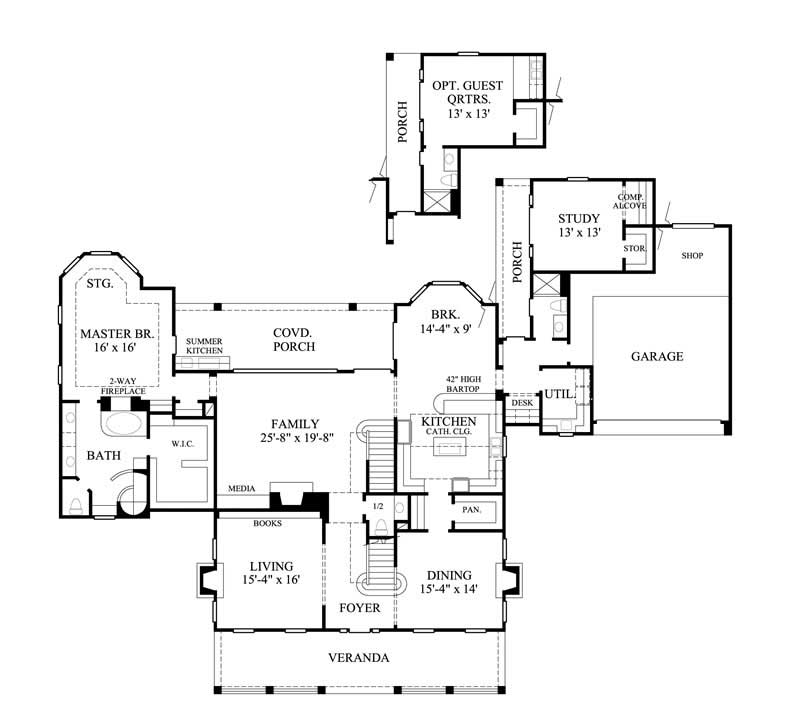 FLOOR PLAN FIRST STORY