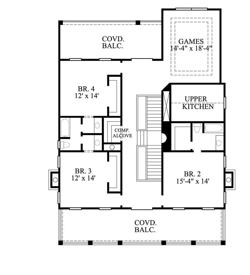 FLOOR PLAN SECOND STORY
