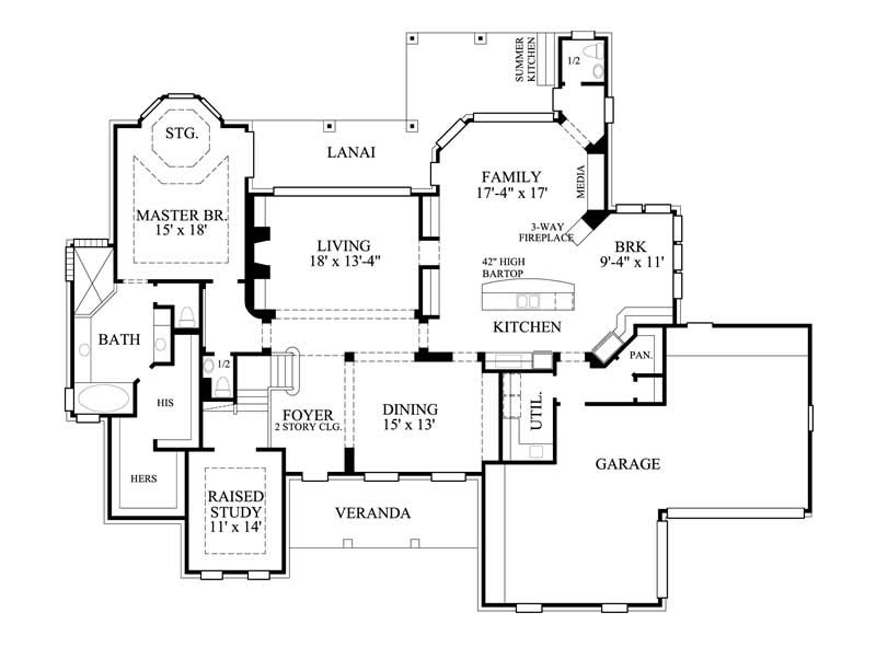 FLOOR PLAN FIRST STORY