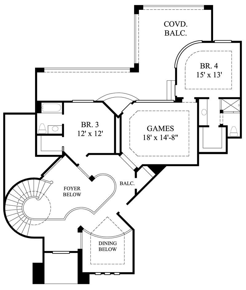 FLOOR PLAN SECOND STORY