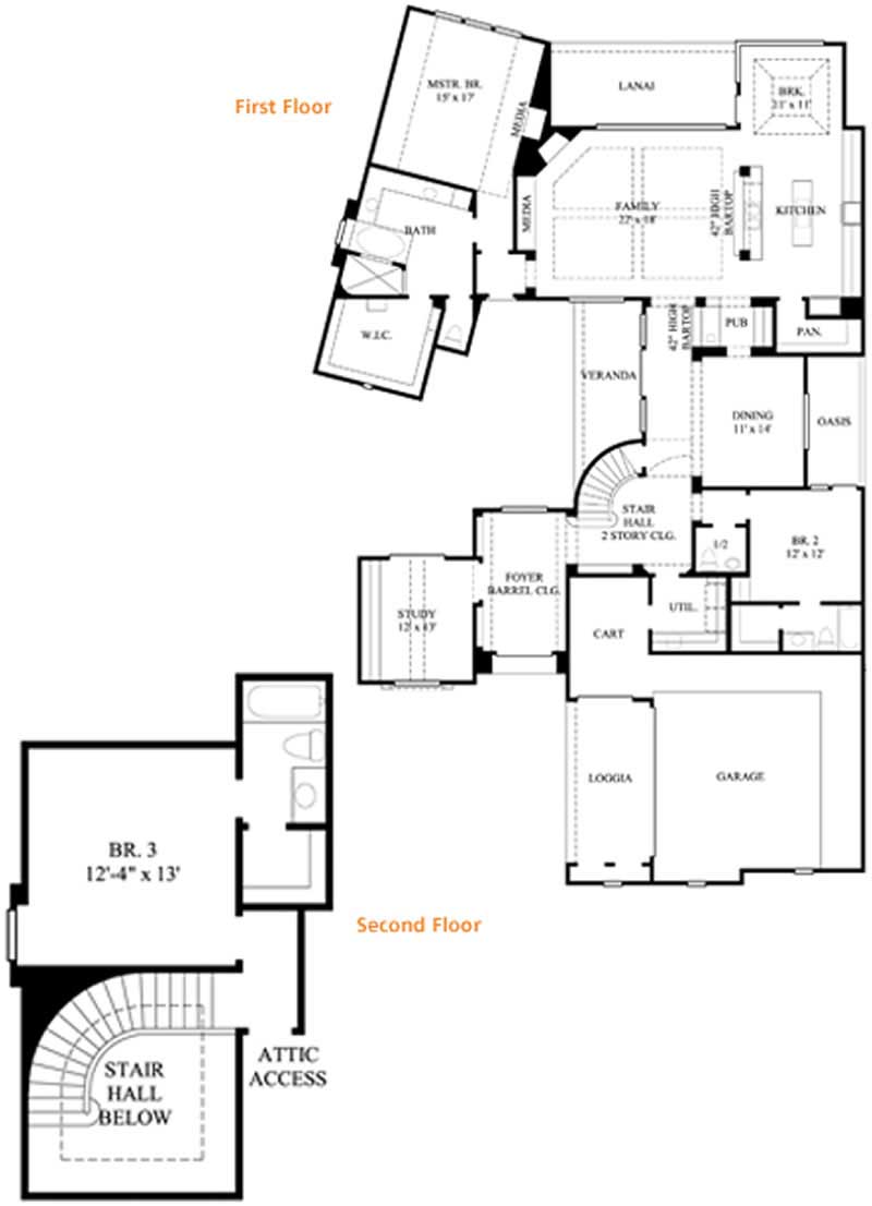 FLOOR PLAN FIRST STORY