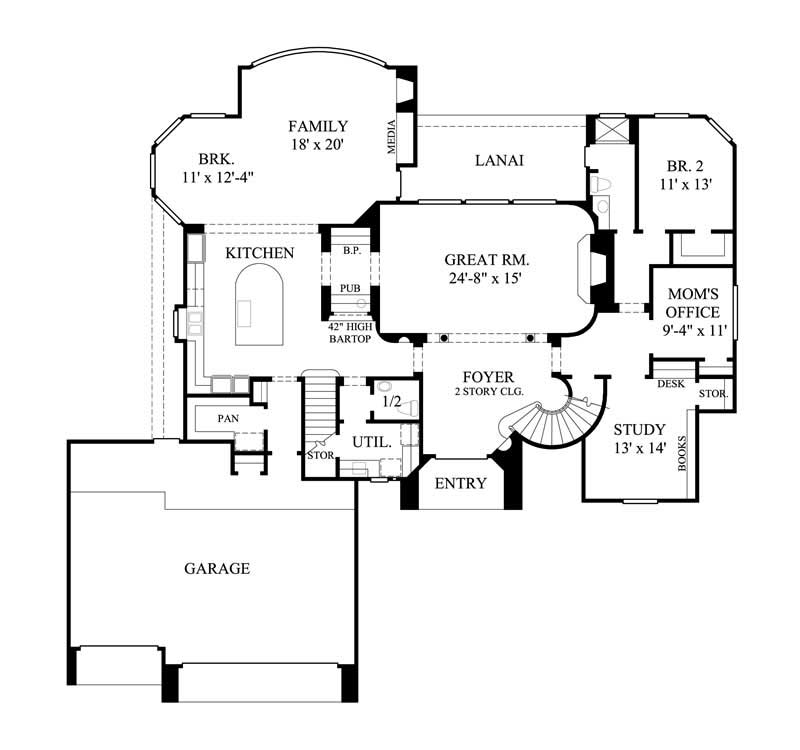 FLOOR PLAN FIRST STORY