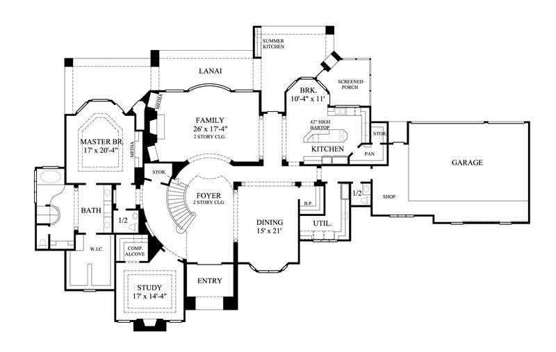 FLOOR PLAN FIRST STORY