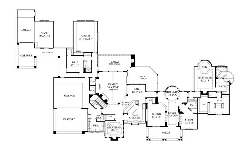 FLOOR PLAN FIRST STORY