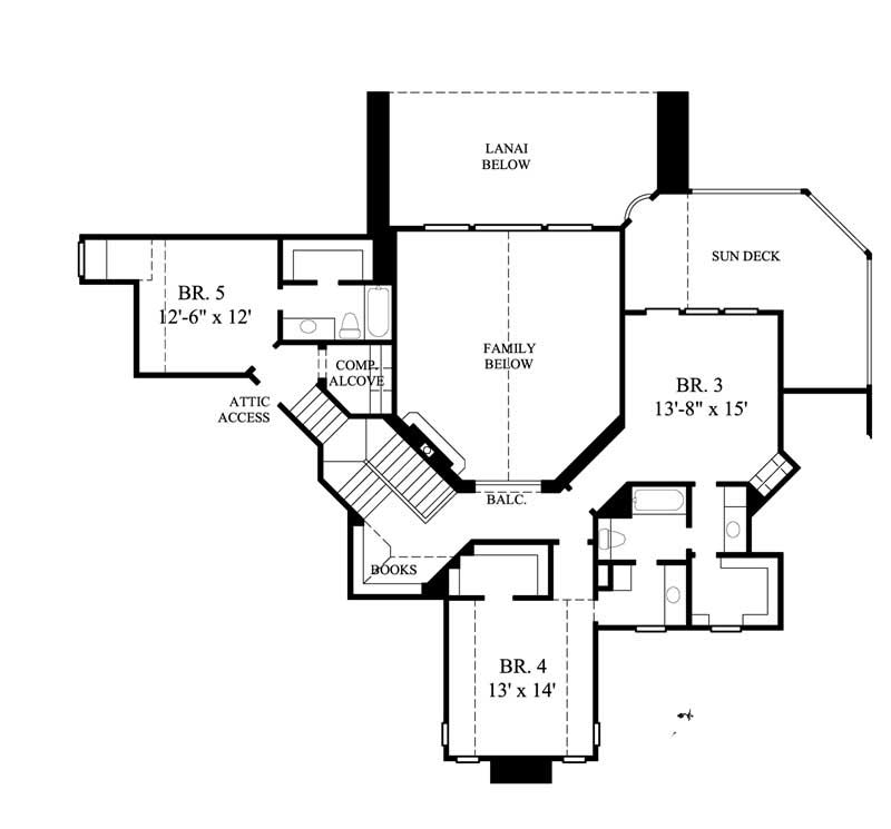 FLOOR PLAN SECOND STORY