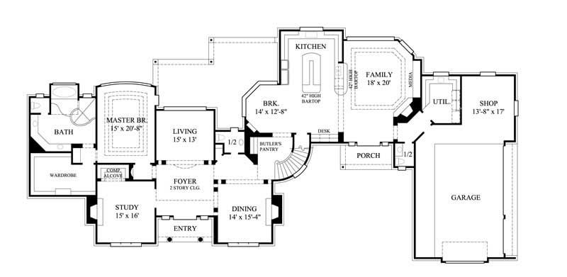 FLOOR PLAN FIRST STORY