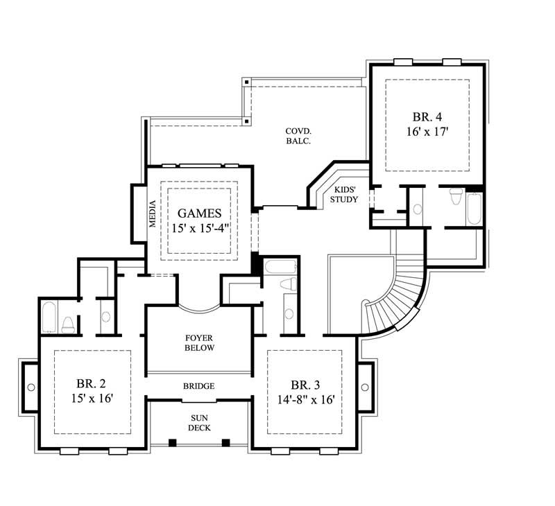 FLOOR PLAN SECOND STORY