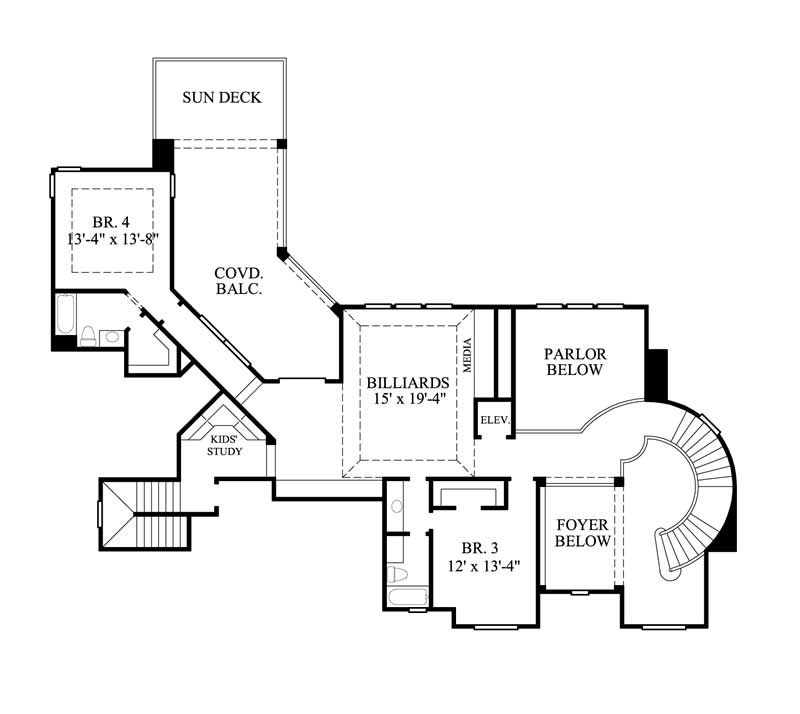 FLOOR PLAN SECOND STORY