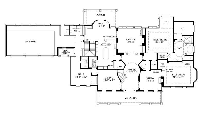 FLOOR PLAN FIRST STORY
