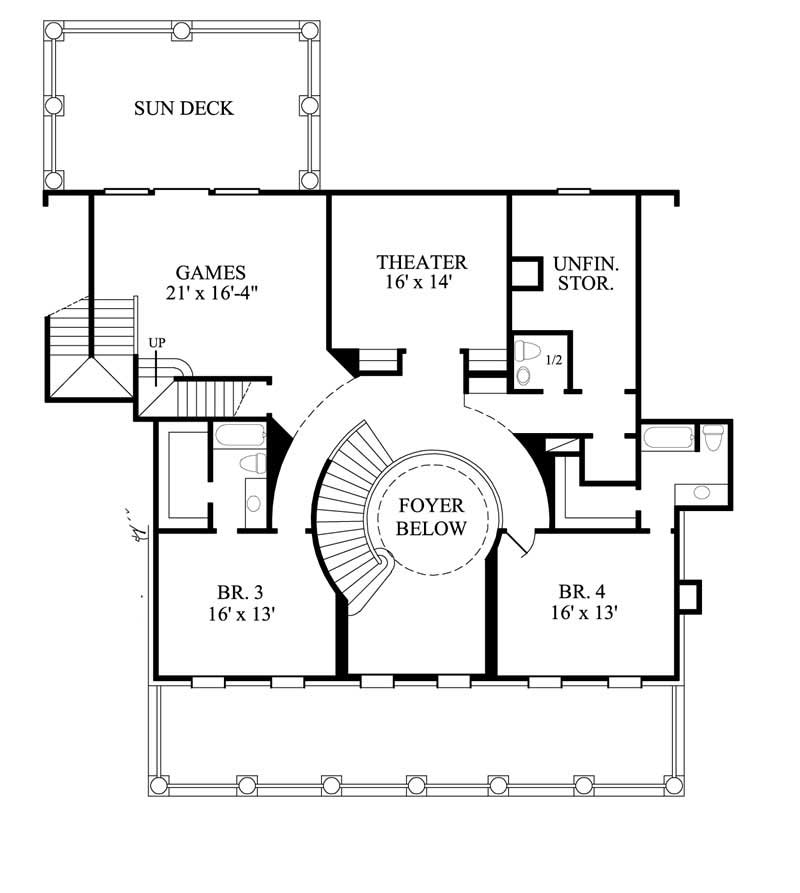 FLOOR PLAN SECOND STORY