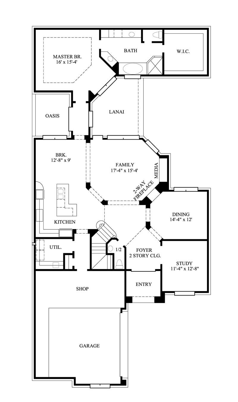 FLOOR PLAN FIRST STORY