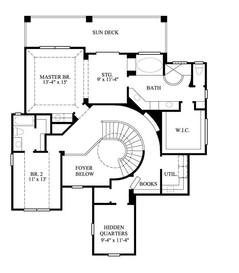 FLOOR PLAN SECOND STORY