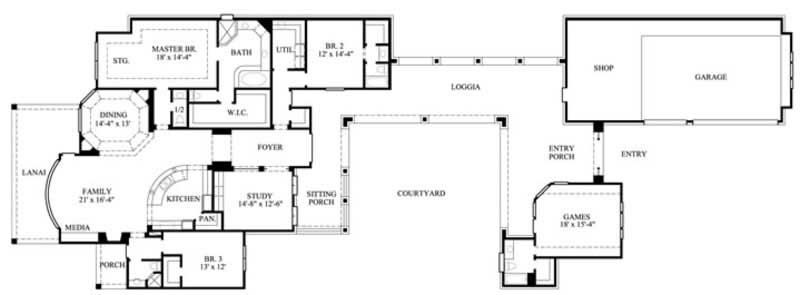Floor Plan First Story