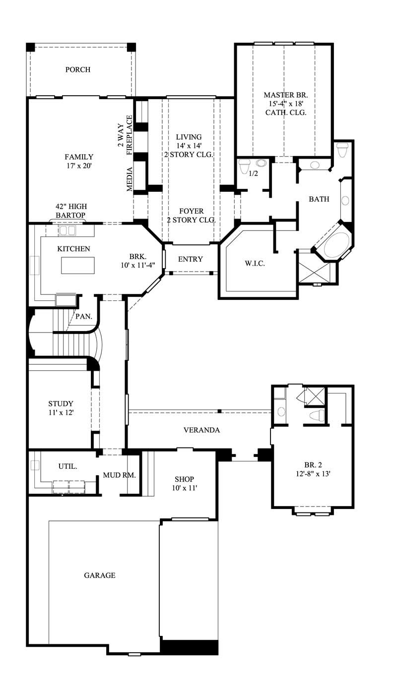 FLOOR PLAN FIRST STORY