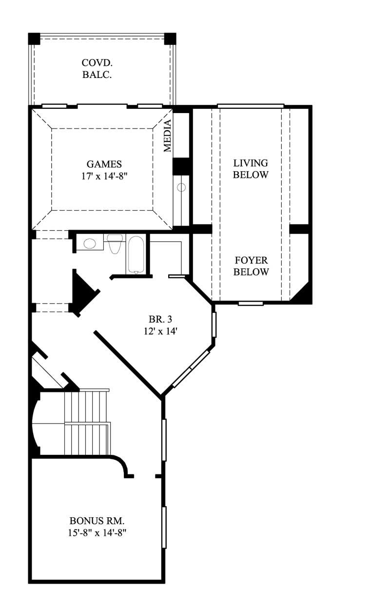 FLOOR PLAN SECOND STORY