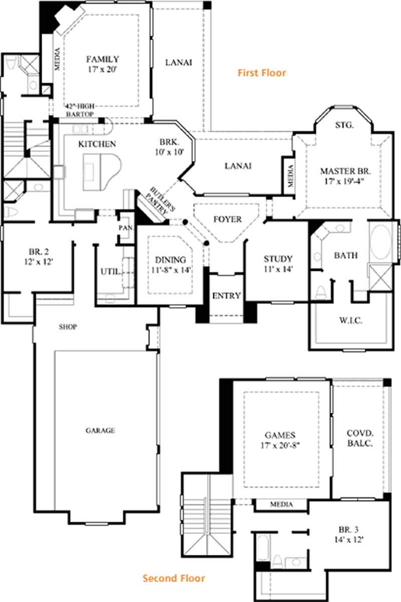 FLOOR PLAN FIRST STORY