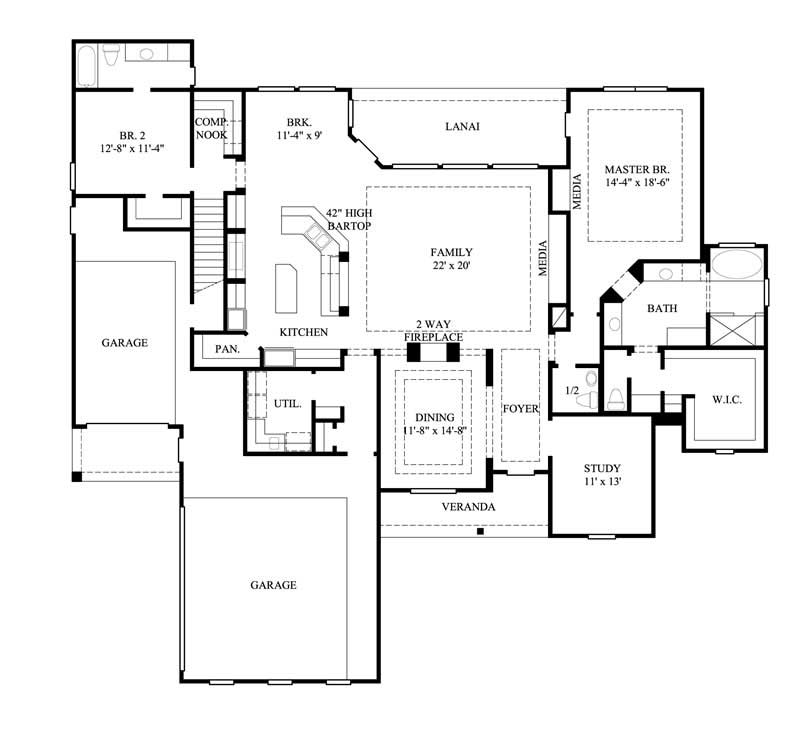 FLOOR PLAN FIRST STORY
