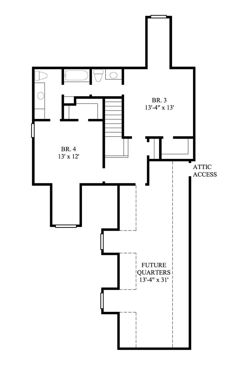 FLOOR PLAN SECOND STORY